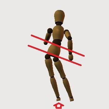 導ヨガⓇ（動きケアⓇ体操）～（立）骨盤左右傾け～